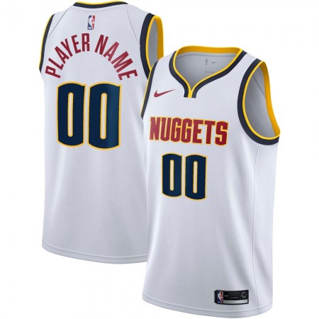 Maillot Basket Homme Denver Nuggets Personnalisé 2020-21 Nike Association Edition Swingman